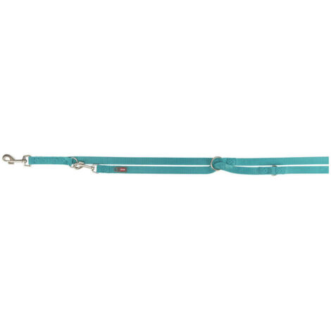 Guinzaglio regolabile per cane Trixie Premium Azzurro Chiaro XS/S