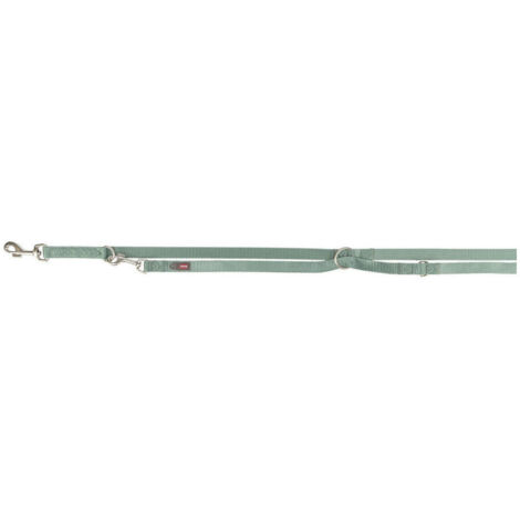 Guinzaglio regolabile per cane Trixie Premium Verde