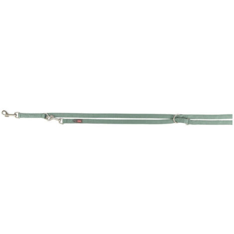 Guinzaglio regolabile per cane Trixie Premium Verde M/L