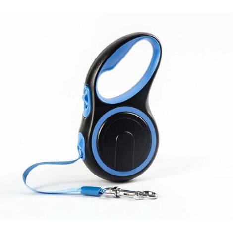Guinzaglio retrattile per cani 8M, guinzaglio retrattile per cani di grossa taglia, guinzaglio retrattile per cani, guinzaglio automatico per addestramento cani fino a 110 libbre/50 kg, blu