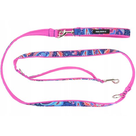 GUINZAGLIO RIVESTITO IN NEOPRENE 300 cm/2,5 cm STD CON MANIGLIA