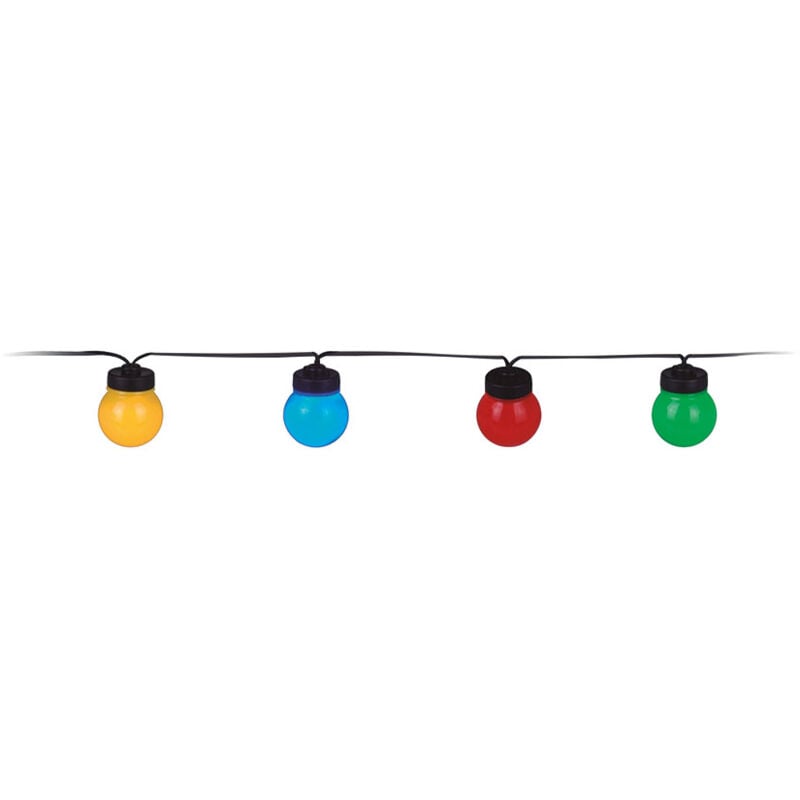 Guirlande de 20 ampoules Led multicolores - talla