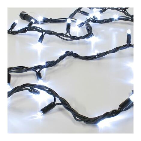 guirlande - 20 mètres - 200 led fixe blanc - 230 volts - festilight 50385-2-b0-z