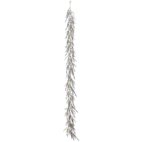 Guirlande Artificielle Prov Lavande H183cm Violette - Atmosphera créateur d'intérieur