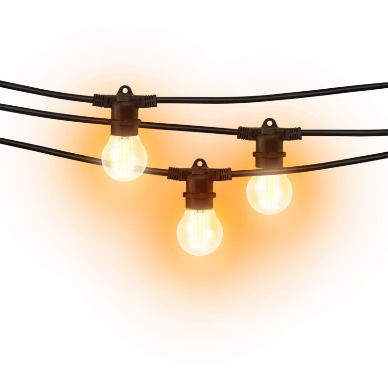 Matel - Guirlande connectable e-27 15 mètres