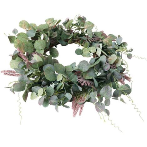 Guirlande de feuilles vertes réalistes pour décoration intérieure/extérieure, mariage, fête, guirlande murale, artifice de verdure. (130 caractères)
