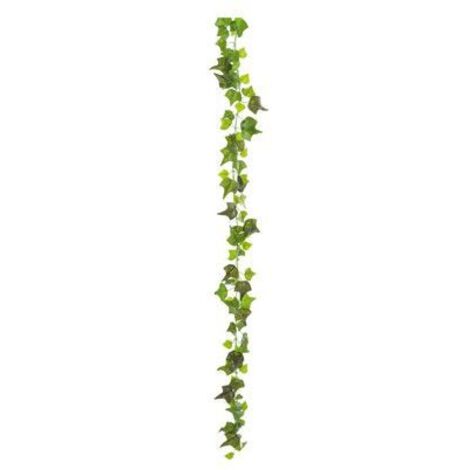 Guirlande de lierre artificiel 190cm 162 feuilles vert - Guirlande non lumineuse - Tissu