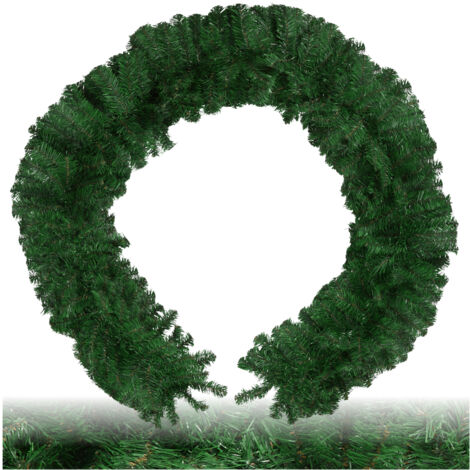 Guirlande de Noël artificielle 2,7m polychlorure vinyle vert