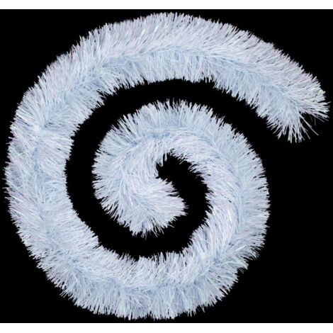 Guirlande de Noël BOA large 14 cm Blanc Longueur 2 mètres - Feeric Christmas