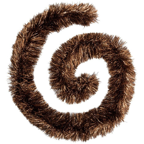 Guirlande de Noël BOA large 15 cm Bronze Longueur 2 mètres - Feeric Christmas