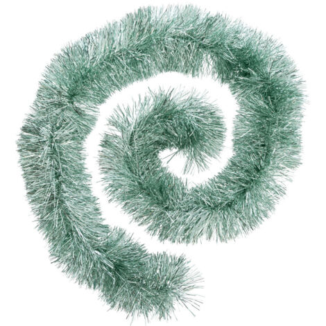 Guirlande de Noël BOA large 15 cm Vert amande Longueur 2 mètres - Feeric Christmas