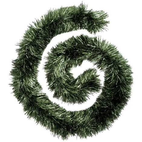 Guirlande de Noël BOA large 15 cm Vert Longueur 2 mètres - Feeric Christmas
