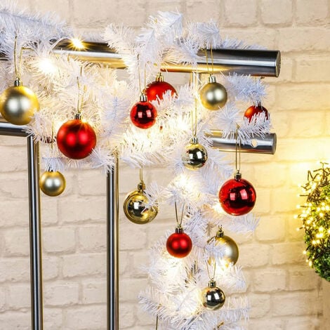 Casaria Guirlande de Noël en sapin 10m 160 LED