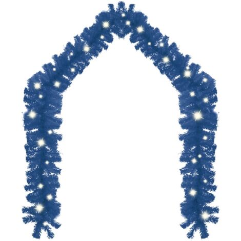 Guirlande de Noël，Décoration de Noël avec lumières LED 10 m Bleu CFW95070