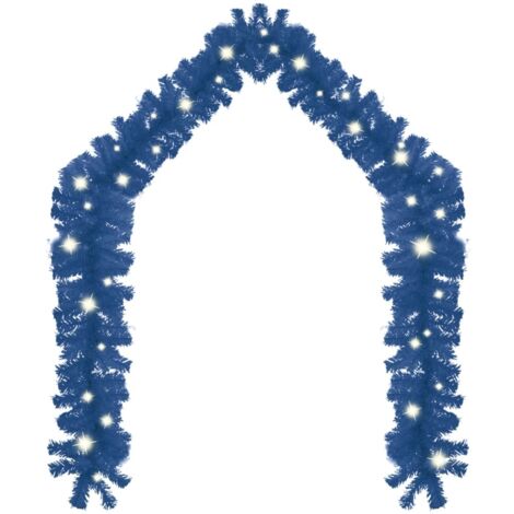 Guirlande de Noël，Décoration de Noël avec lumières LED 5 m Bleu CFW24291