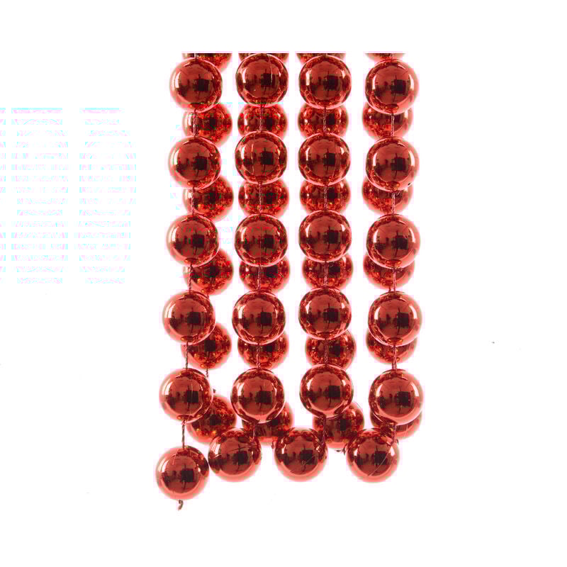 Guirlande de perles xxl en plastique brillant L270 cm