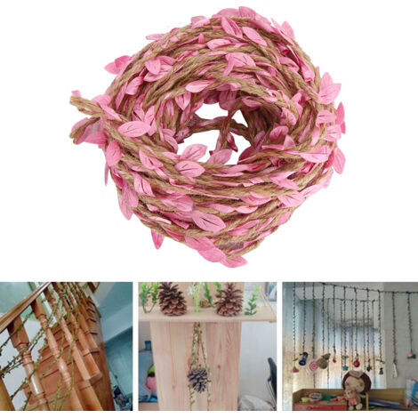 Guirlande de Roses Artificielles 10m pour Décoration de Mariage, Fête et Jardin