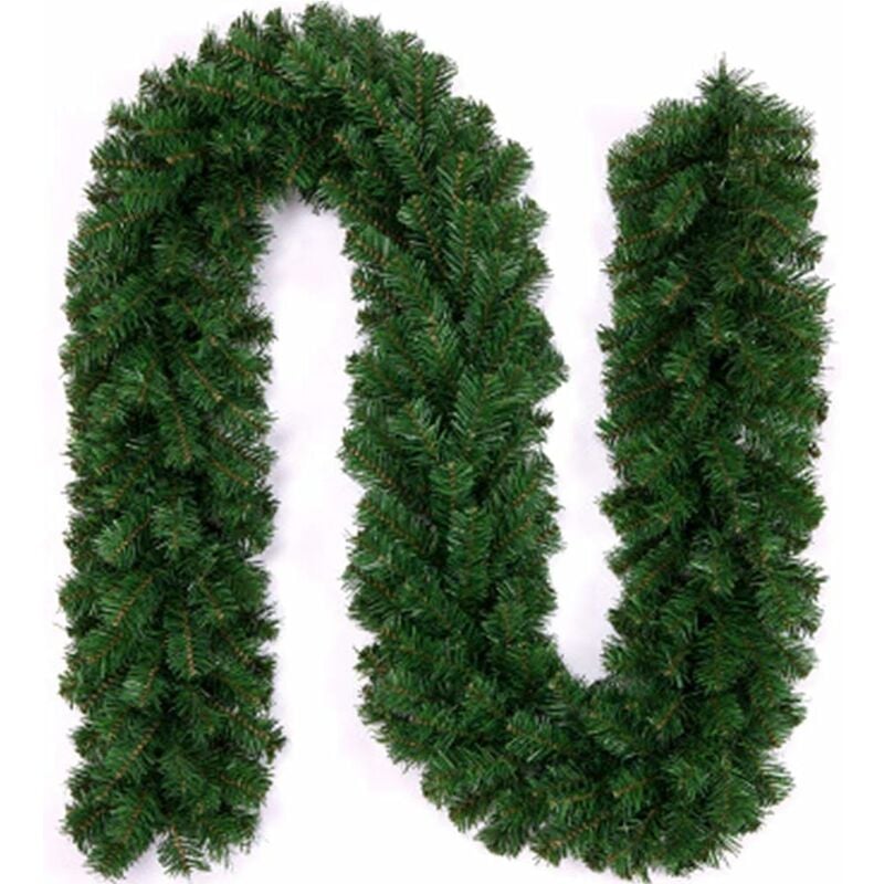 Guirlande de Sapin de Noël Artificiel Tête Décorative Intérieur Extérieur Ornements de Noël Vert Ornement Vert Ornements de Noël Ornements de Noël