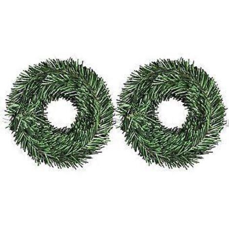 Guirlande décorative de sapin de Noël, guirlande de sapin artificiel de 5,5 m, décoration de Noël pour escaliers