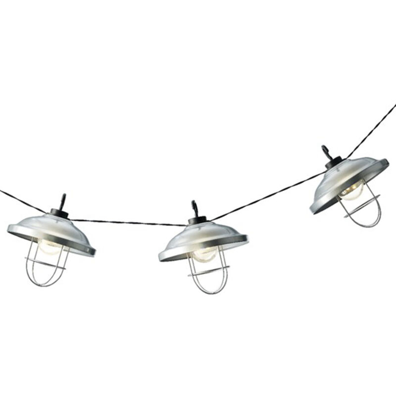 Guirlande solaire blanc froid 1 lumen Grange lumineo Guirlande solaire blanc froid 1 lumen Grange lumineo