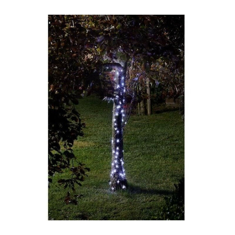 Guirlande d'extérieur LUCIOLE 100 Leds blanc SMART GARDEN