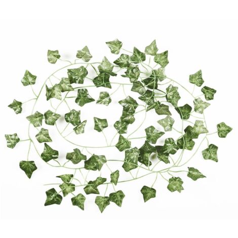 Guirlande d'intérieur en lierre artificiel vert en polyester (L2,30 m)