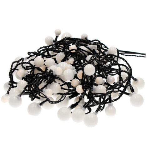 GUIRLANDE EXT 120 LEDS LUMIÈRE CHAUDE 3 TAILLES