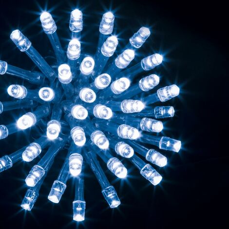 Guirlande extérieure 100 LED Bleu - FEERIC CHRISTMAS - Bleu