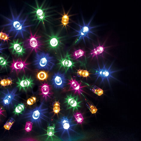 Guirlande extérieure déco 200 LED Multicolore - FEERIC CHRISTMAS - Multicolore