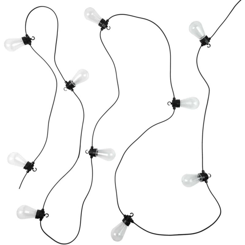 Guirlande extérieure 10 ampoules led 4,50 m