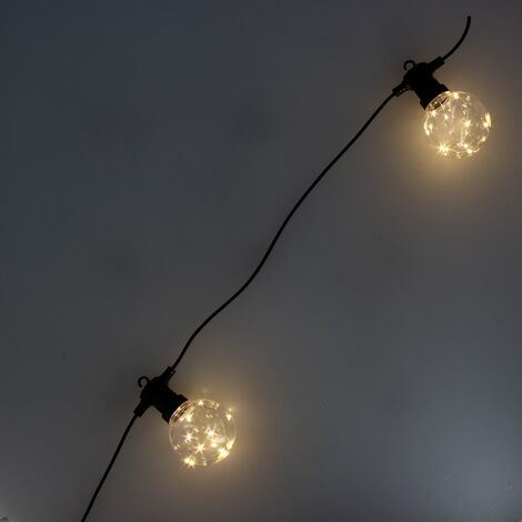 6 Ampoules pour guirlande lumineuse guinguette - Ibiza