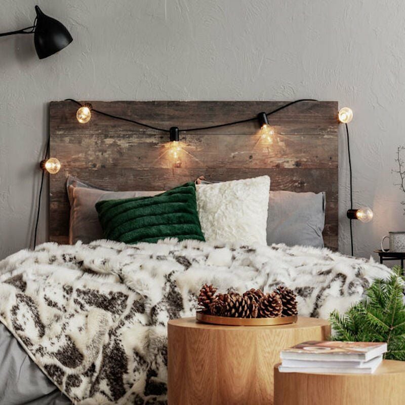 Guirlande Guinguette led 8M 10pcs 3W IP65 - Câble Noir - Blanc Froid 6000K - 8000K Silamp