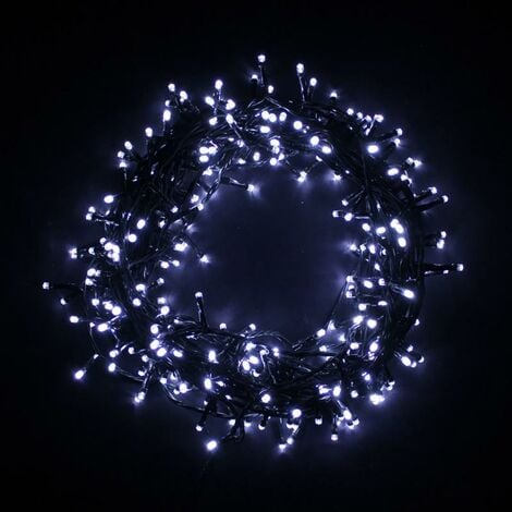 Guirlande lumineuse micro LED à lumière fixe blanc chaud sur secteur - 15 m  : BLACHÈRE ILLUMINATION - botanic®
