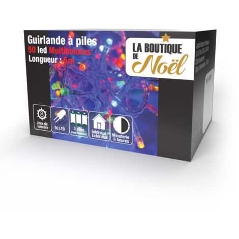 Guirlande LED à piles