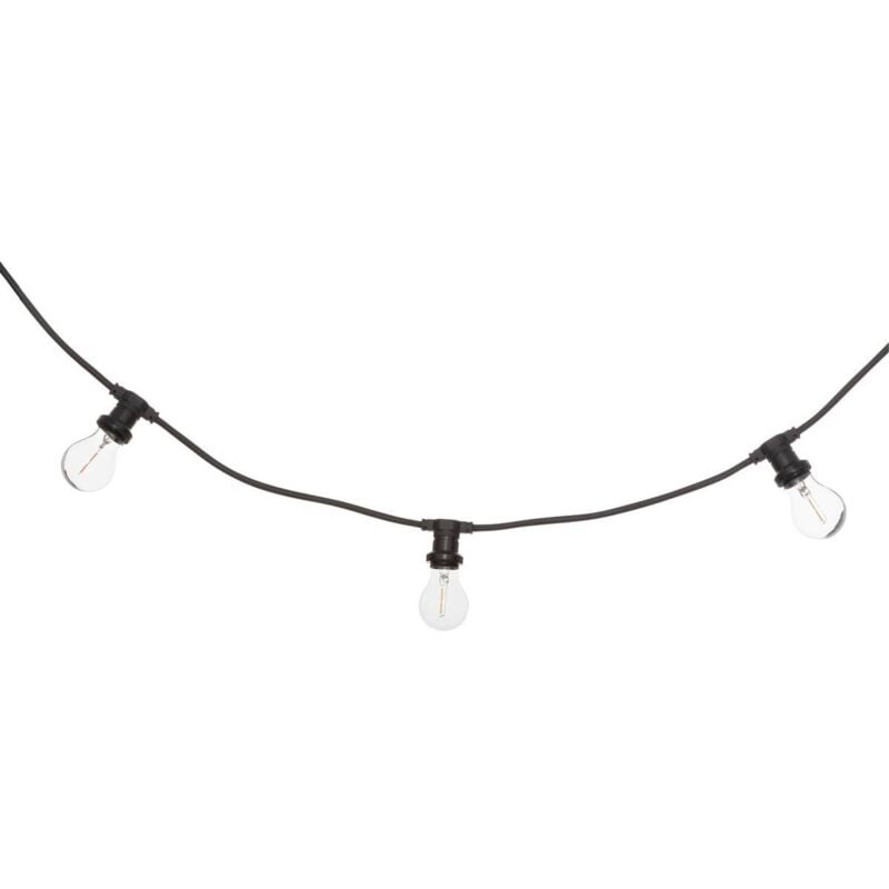 Guirlande led outdoor secteur L520cm noir Atmosphera créateur d'intérieur