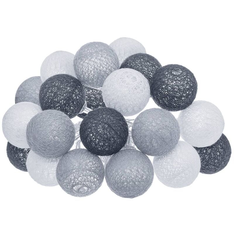 Guirlande led outdoor Soft gris ardoise L435cm Atmosphera créateur d'intérieur