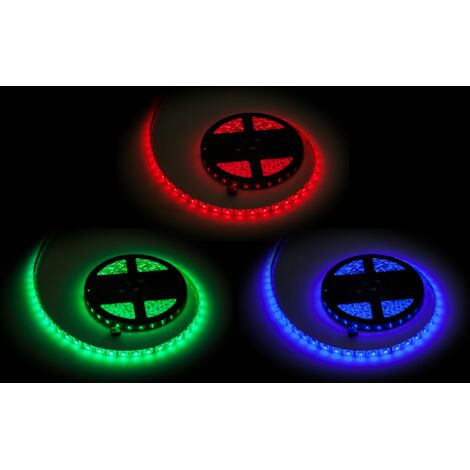 Guirlande LED Rebel de 5 m (300 x 5050 SMD) RGB, étanche, 12 V