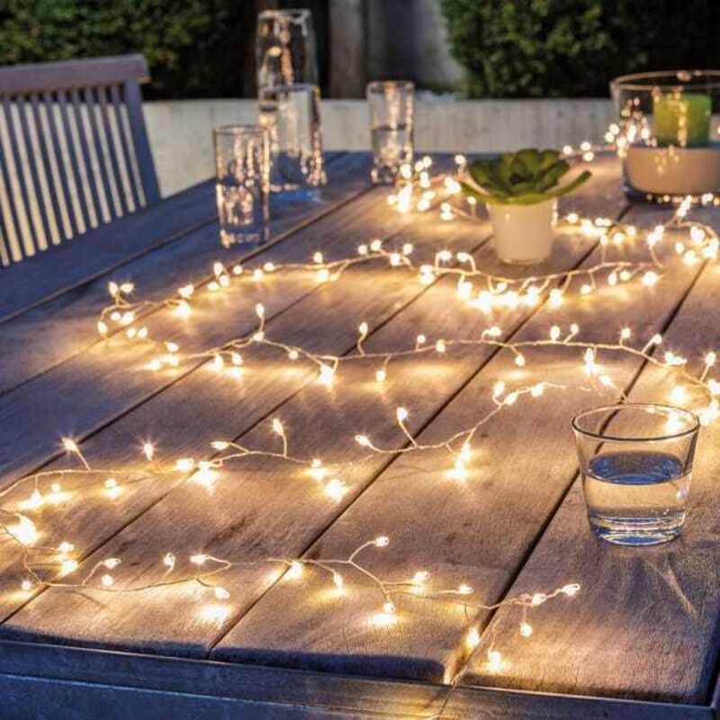 Guirlande LED - Voie lactée Ivoire - 6m - 240 microLED