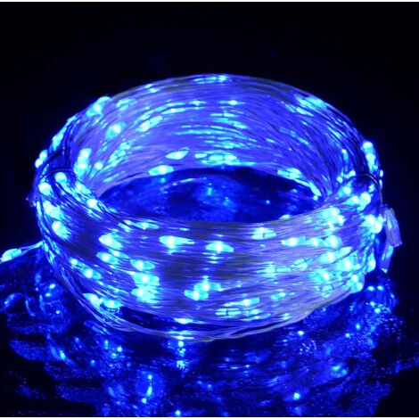 Guirlande LED，Décoration de Noël avec 300 LED Bleu 30 m CFW43586