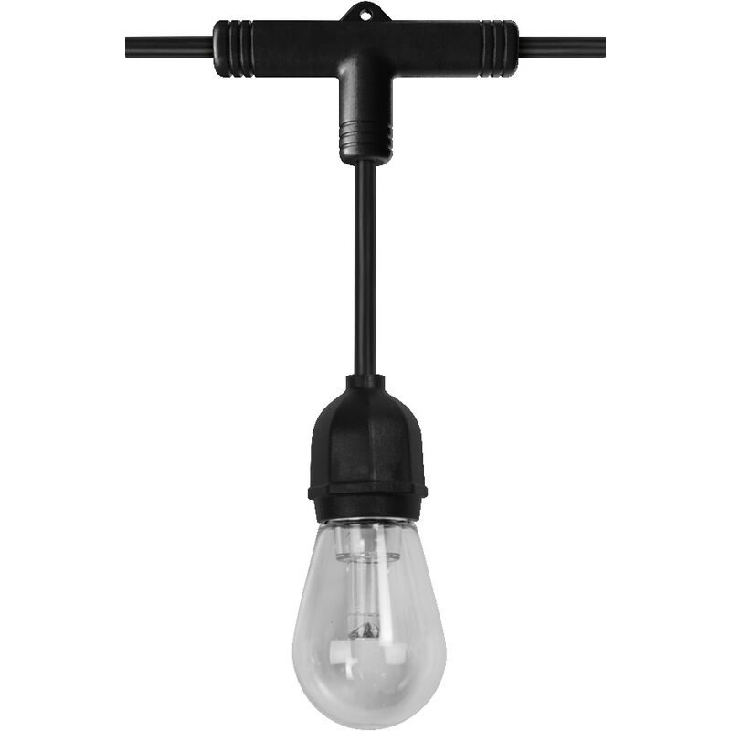 Guirlande lumineuse extérieur smart+ WiFi, 4,5 w, 240 lm, blanc chaud 3000 k et lumière rvb avec 16 millions de couleurs, contrôlable par