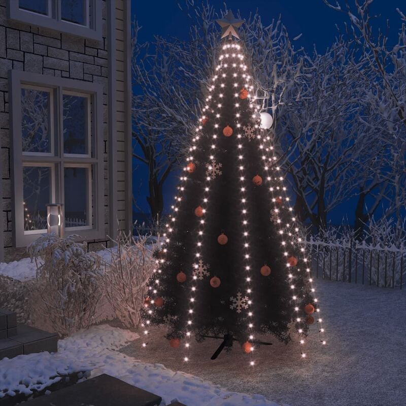 Vidaxl - Guirlande lumineuse filet d'arbre de Noël 300 led 300 cm
