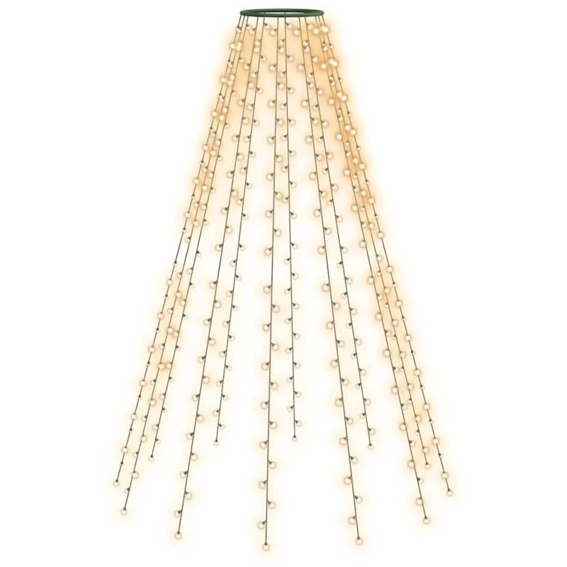 Vidaxl - Guirlande lumineuse d'arbre de Noël avec 180 led 180 cm