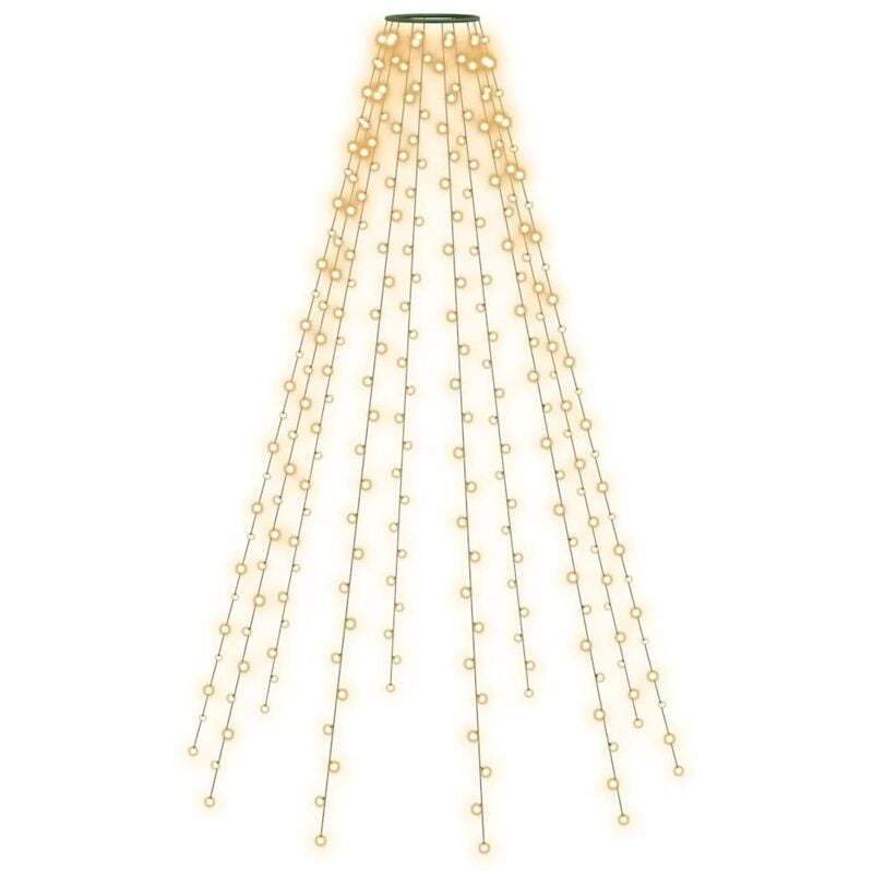 Vidaxl - Guirlande lumineuse filet d'arbre de Noël 250 led 250 cm