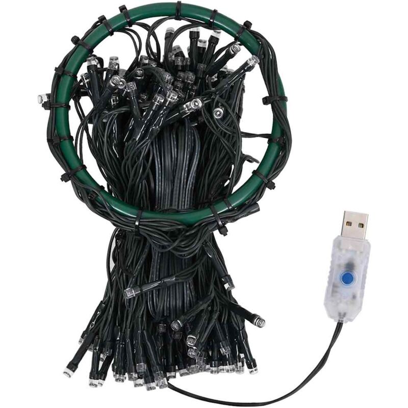 Vidaxl - Guirlande lumineuse filet d'arbre de Noël 500 led 500 cm