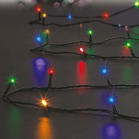 AC-DECO Guirlande lumineuse 48 LED programmable 3,5m extérieur multicolore - Feeric lights & christmas