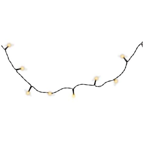 Guirlande lumineuse 96 LED programmable 7m extérieur blanc chaud - Feeric lights & christmas