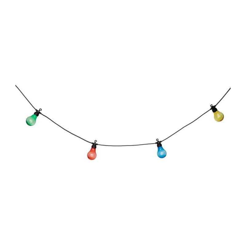 Guirlande Lumineuse à Led '10 Ampoules' 5m Multicolore