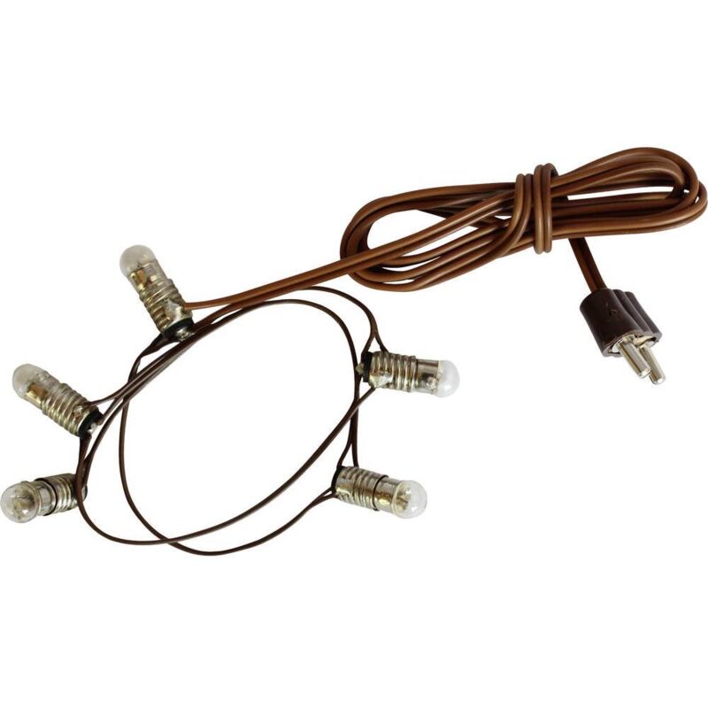 Guirlande lumineuse avec 5 petites ampoules A11186