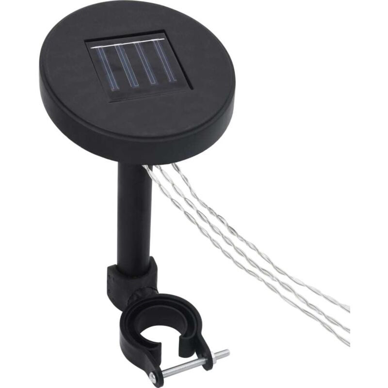 Guirlande lumineuse à led avec panneau solaire pour belvédère Guirlande lumineuse à led avec panneau solaire pour belvédère