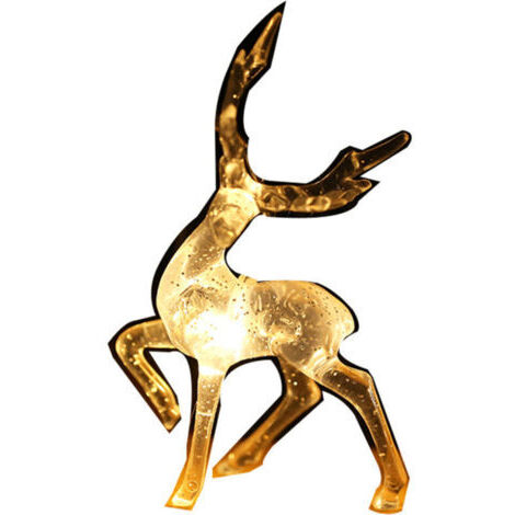 Guirlande lumineuse cerf, lumières de festival, veilleuse solaire LED Sika, lumières de décoration de fête de Noël, lanternes d'élan